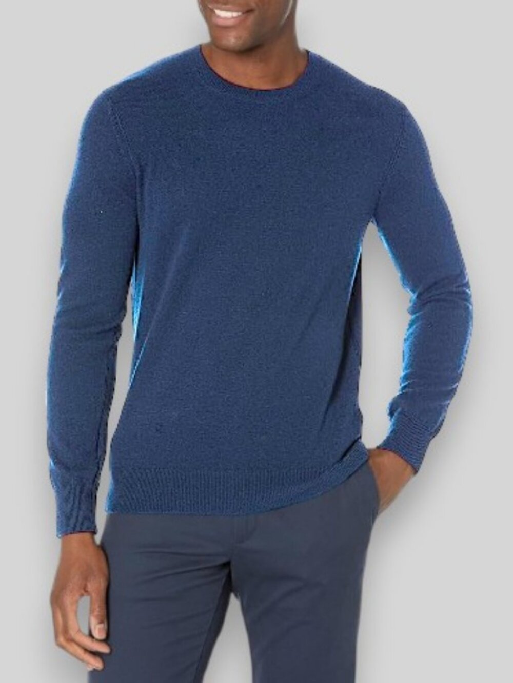 Club Monaco cashmere crewneck sweater blue men's size XL